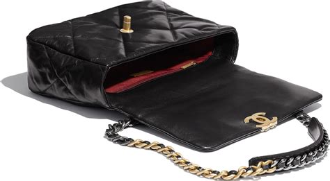 bolsa chanel la grande de couro